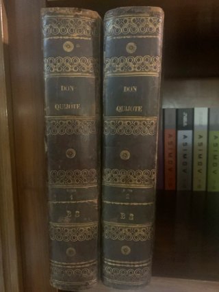 DON QUIJOTE CERVANTES 1839 800 LAMINAS DOS TOMOS