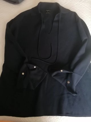 Jersey Massimo Dutti azul marino mujer
