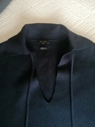 Jersey Massimo Dutti azul marino mujer