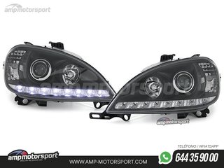 FAROS DELANTEROS LUZ DIURNA LED PARA MERCEDES CLASE ML W163