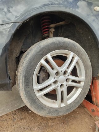 Llantas de aluminio Alfa Romeo con neumáticos incl