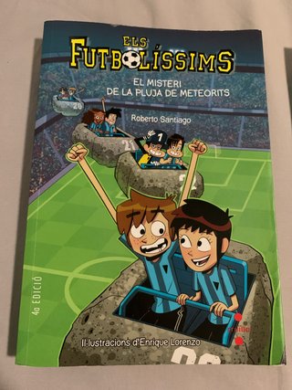 Libros 3,4 y 9 de los futbolisimos en catalán