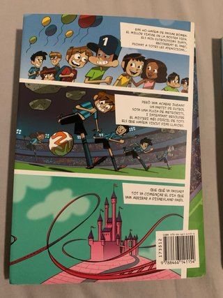 Libros 3,4 y 9 de los futbolisimos en catalán