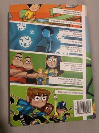 Libros 3,4 y 9 de los futbolisimos en catalán