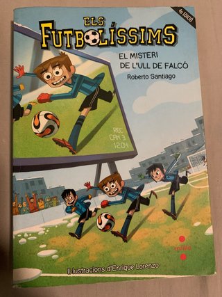 Libros 3,4 y 9 de los futbolisimos en catalán