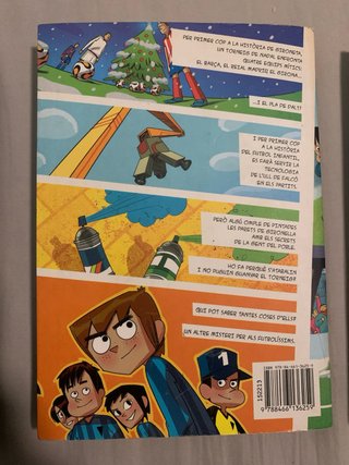 Libros 3,4 y 9 de los futbolisimos en catalán