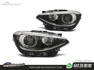 FAROS DELANTEROS OJOS DE ANGEL LED PARA BMW SERIE 1 F20 / F21