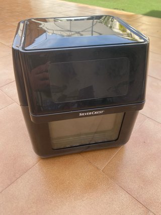 Horno Freidora de Aire Silvercrest Negro