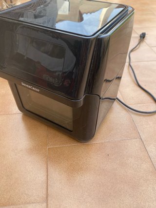 Horno Freidora de Aire Silvercrest Negro