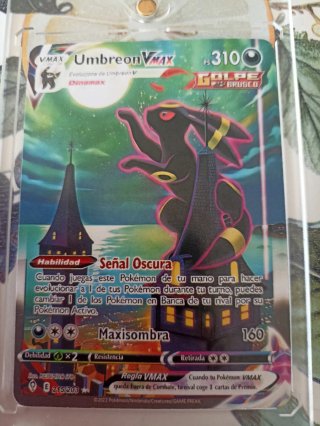 Carta Pokémon Umbreon VMAX 215/203