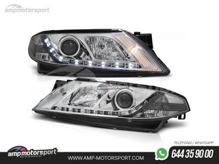 FAROS DELANTEROS LUZ DIURNA LED PARA RENAULT LAGUNA