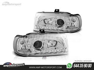 FAROS DELANTEROS LUZ DIURNA LED PARA SEAT IBIZA / CORDOBA 6K