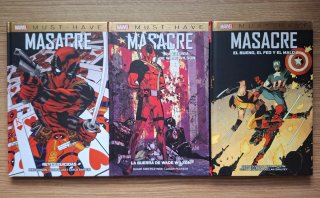 Lote Marvel Must-Have Deadpool