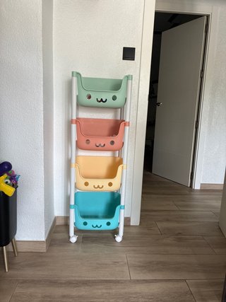 Organizador de Juguetes con Ruedas