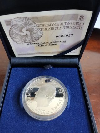 Moneda Conmemorativa Euro basket España 2007