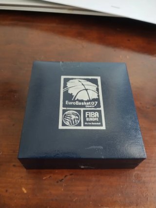 Moneda Conmemorativa Euro basket España 2007