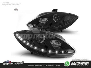 FAROS DELANTEROS LUZ DIURNA LED PARA SEAT LEON / TOLEDO / ALTEA 1P