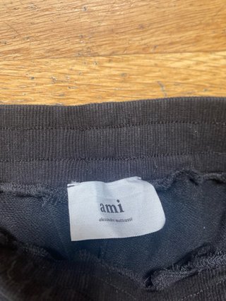 Pantalones de chándal Ami Paris negros