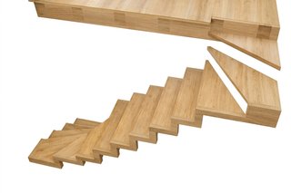 Peldaños de madera A MEDIDA