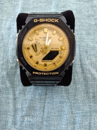 Casio G-Shock Reloj Dorado y Negro