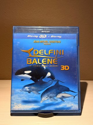 Blu-ray 3D Delfini e Balene - J.M. Cousteau
