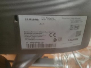 Pantalla Samsung Negra