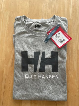 Camiseta Helly Hansen Gris . Talla S.