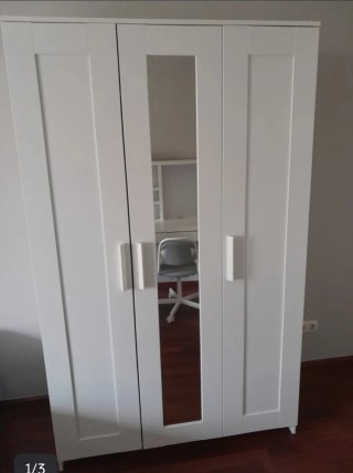 Armario IKEA Blanco con Espejo