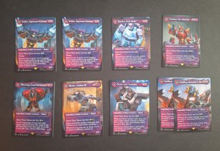 Lote Cartas Magic MTG Transformers - ENG/ESP