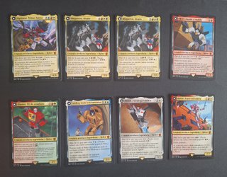 Lote Cartas Magic MTG Transformers - ENG/ESP