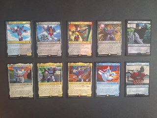 Lote Cartas Magic MTG Transformers - ENG/ESP