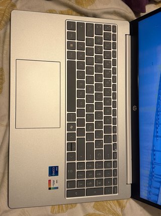 Portátil HP Plata/Negro Casi Nuevo