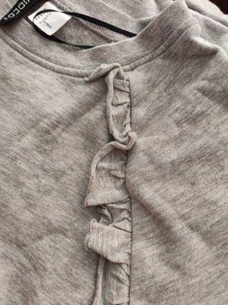 Sudadera H&M Gris Talla L