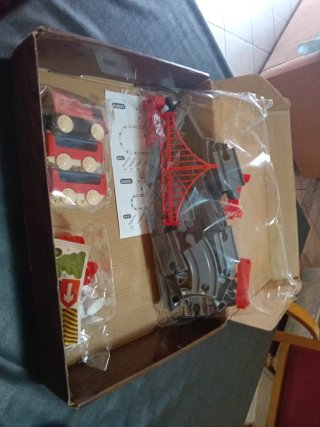 Tren de juguete DIY Minitrain 44 piezas
