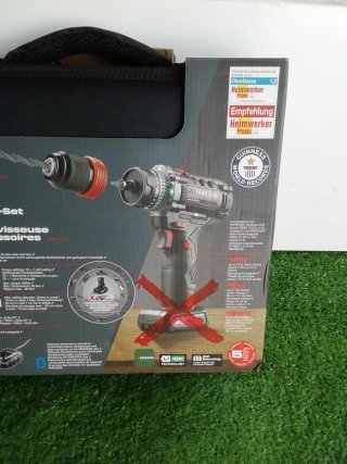 Taladro Parkside 12V 80Nm