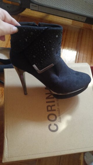 Botines Negros Corina