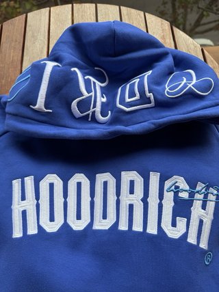 Sudadera Hoodrich Azul Talla L