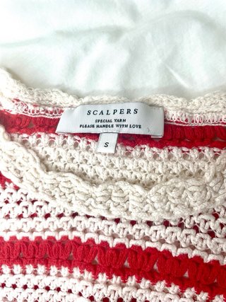 Jersey Scalpers Rayas Rojo y Blanco