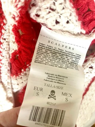 Jersey Scalpers Rayas Rojo y Blanco