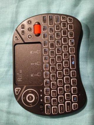 Tastiera Wireless Rii X8 con Touchpad