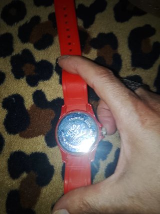 Lote 2 Relojes Sky Watch Rojo y Amarillo
