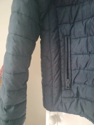 Chaquetón acolchado azul