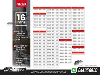 CADENAS PARA NIEVE 16 MM 4X4 KB-225 - AMiO-02119