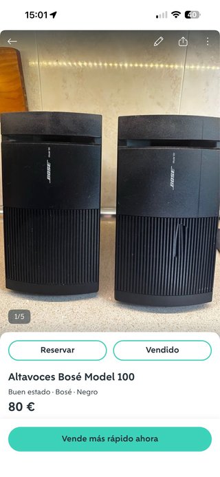Altavoces Bose Model 100