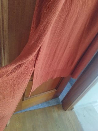 Chaqueta Larga Zara Ocre