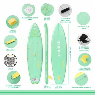 Tabla Paddle Surf Hinchable Touring 10’6” con Accesorios,