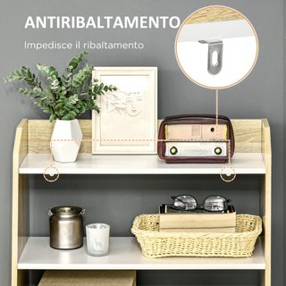Mueble auxiliar aparador de aglomerado y pino sala