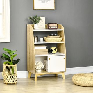 Mueble auxiliar aparador de aglomerado y pino sala