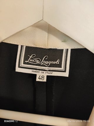 Abito vintage Laura Biagiotti nero taglia M