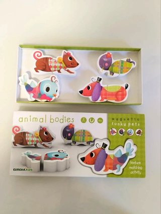 Piezas Magnéticas Animales Eureka Kids